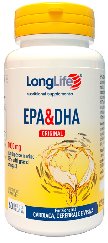 LONGLIFE EPA DHA 60 PERLE - dottorbianchi.it