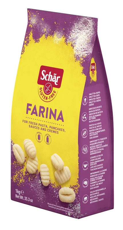SCHAR FARINA PER PASTA FRESCA PANCAKES SALSE E CREME 1 KG - dottorbianchi.it