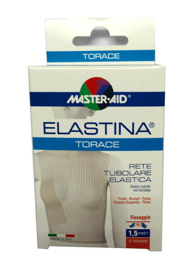 RETE TUBOLARE ELASTICA IPOALLERGENICA MASTER-AID ELASTINA TORACE 5 MT IN TENSIONE CALIBRO 8 CM - dottorbianchi.it
