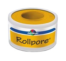 CEROTTO IN ROCCHETTO MASTER-AID ROLLPORE TESSUTO NON TESSUTO 5X5 - dottorbianchi.it