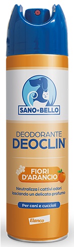 SANO E BELLO DEODORANTE DEOCLIN FIORI D'ARANCIO 250 ML - dottorbianchi.it