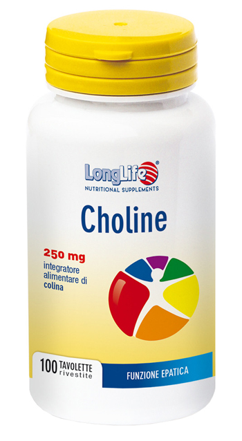LONGLIFE CHOLINE 100 TAVOLETTE - dottorbianchi.it