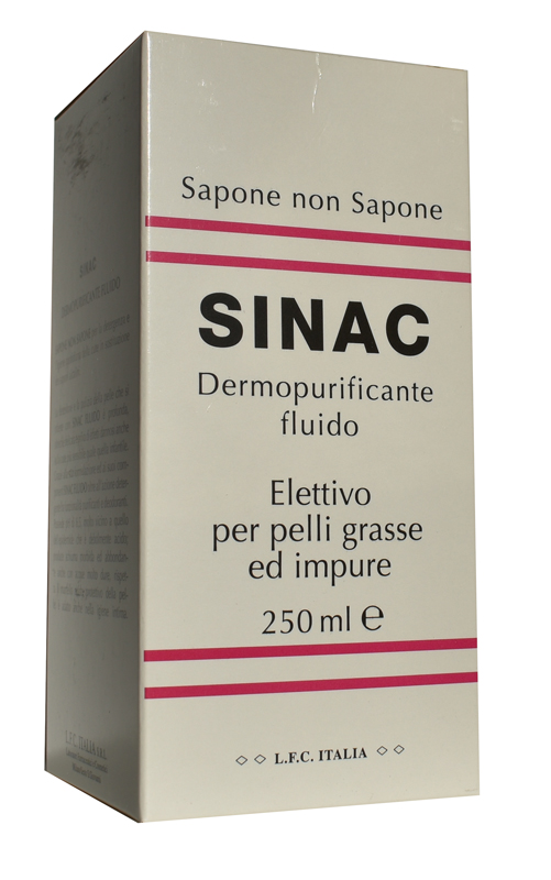 SINAC FLUIDO DERMOPURIFICANTE 250 ML - dottorbianchi.it