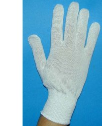 GUANTO IN COTONE BIANCO 7,5 - dottorbianchi.it