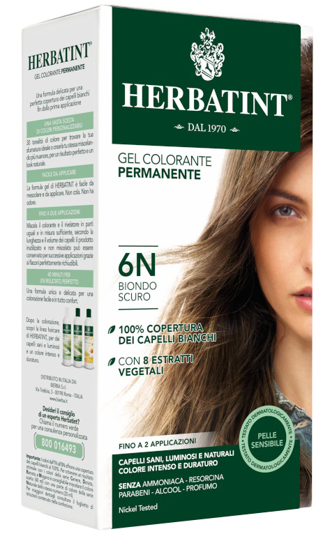 HERBATINT 6N BIONDO SCURO 150 ML - dottorbianchi.it