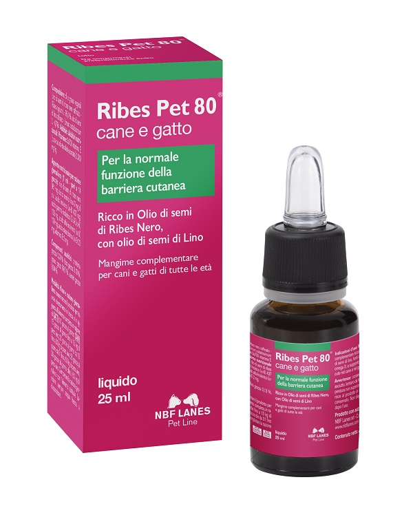 RIBES PET 80 GOCCE OLIO 25 ML CON CONTAGOCCE - dottorbianchi.it