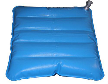CUSCINO ANTIDECUBITO AD ARIA/ACQUA DIMENSIONI 41X41CM, APPLICABILE SU SEDIE DA COMODO O SU CARROZZELLE CAMERA D'ARIA IN PVC ATOSSICO ELETTROSALDATO, PATTA ANTISCIVOLO IN PVC - dottorbianchi.it