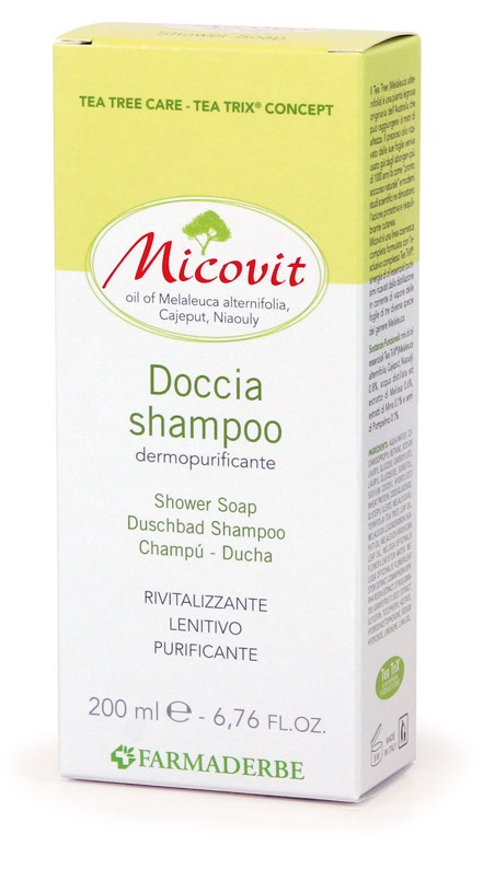 MICOVIT DOCCIA SHAMPOO 200 ML - dottorbianchi.it