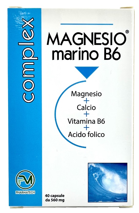 MAGNESIO MARINO B6 40 CAPSULE - dottorbianchi.it