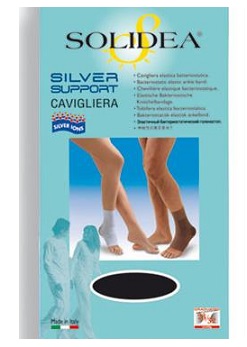 SILVER SUPPORT ANKLE CAVIGLIERA NERO M - dottorbianchi.it