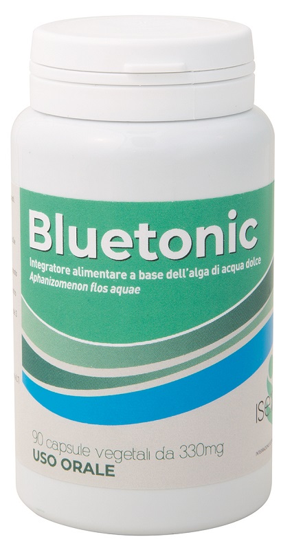 BLUE TONIC 90 CAPSULE VEGETALI 300 MG APHANIZOMENON FLOS AQUAE ALGA - AFA GEN - dottorbianchi.it