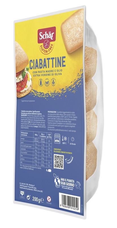 SCHAR CIABATTINA 200 G - dottorbianchi.it