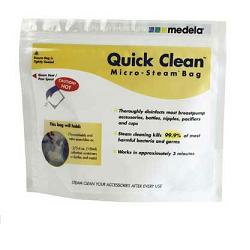 QUICK CLEAN SACCA PER STERILIZZAZIONE A MICROONDE 5 PEZZI - dottorbianchi.it