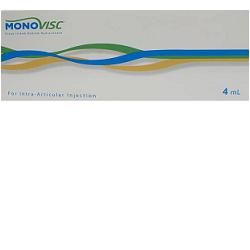 SIRINGA INTRA-ARTICOLARE MONOVISC ACIDO IALURONICO 20MG/ML 4 ML - dottorbianchi.it
