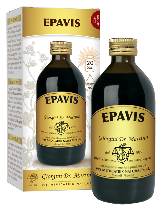 EPAVIS LIQUIDO ALCOLICO 200 ML - dottorbianchi.it