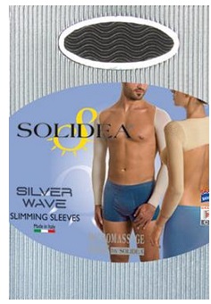 SILVER WAVE SLIMMING SLEEVES NERO M - dottorbianchi.it