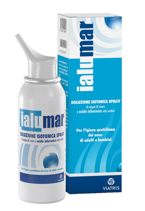 SOLUZIONE ISOTONICA SPRAY DI ACQUA DI MARE ACIDO IALURONICO SALE SODICO PER IGIENE NASO ADULTI E BAMBINI 100ML - dottorbianchi.it