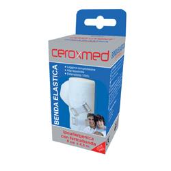 BENDA ELASTICA CEROXMED 10X450 CM CON GANCIO 1 PEZZO - dottorbianchi.it