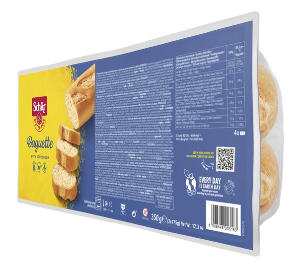 SCHAR BAGUETTE SENZA LATTOSIO 2 X 175 G - dottorbianchi.it