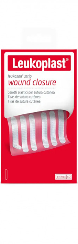 CEROTTO PER SUTURA LEUKOSAN STRIP 6X38MM 2 BUSTE X 6 CEROTTI - dottorbianchi.it