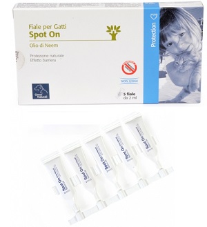 PROTECTION SPOTON GATTO 5 X 2 ML - dottorbianchi.it