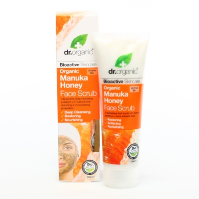 DR ORGANIC MANUKA HONEY FACE SCRUB 125 ML - dottorbianchi.it