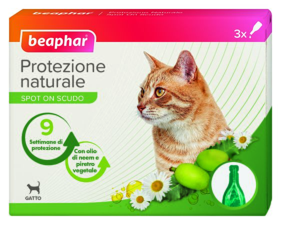 PROTEZIONE NAT SPOT ON GATTO 3 PIPETTE DA 1 ML - dottorbianchi.it