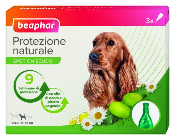 PROTEZIONE NAT SPOT ON CANE TM 3 PIPETTE DA 2 ML - dottorbianchi.it