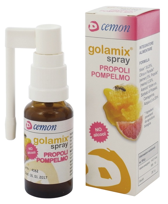 GOLAMIX SPRAY - PROPOLI POMPELMO 20 ML - dottorbianchi.it