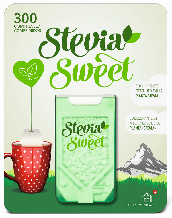 HERMESETAS STEVIA 300 COMPRESSE - dottorbianchi.it