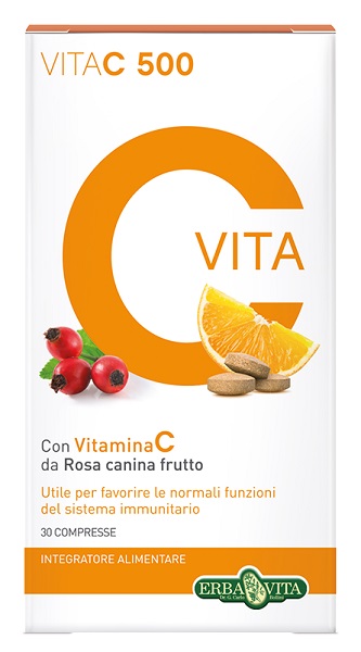 VITA C 500 30 COMPRESSE - dottorbianchi.it