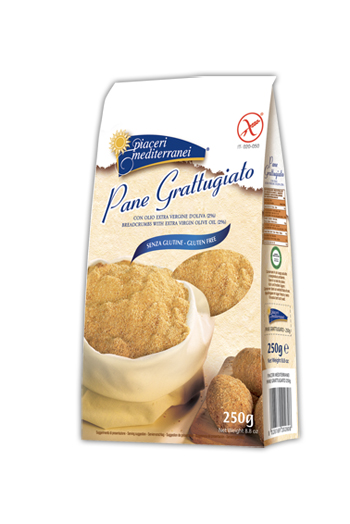 PIACERI MEDITERRANEI PANE GRATTUGGIATO SENZA GLUTINE 250 G - dottorbianchi.it