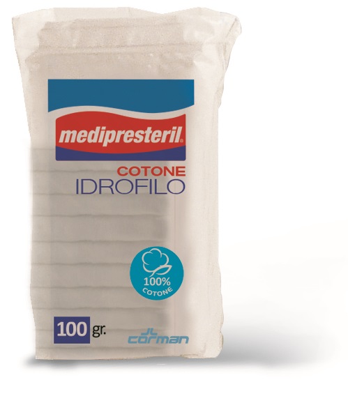 COTONE IDROFILO FU MEDIPRESTERIL CONFEZIONE DA 100GRAMMI - dottorbianchi.it