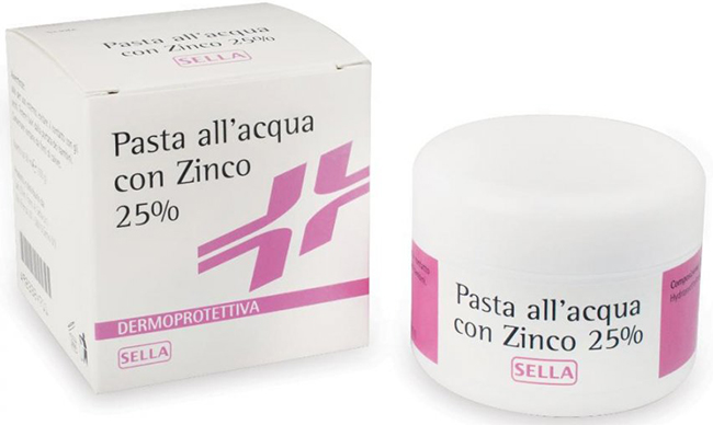 PASTA ACQUA CON ZINCO 25% 100 G - dottorbianchi.it