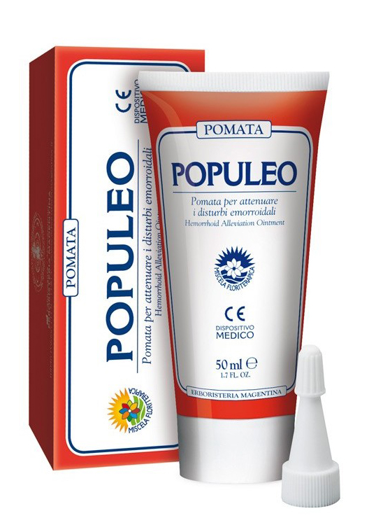 POPULEO POMATA EMORROIDI 50 ML - dottorbianchi.it