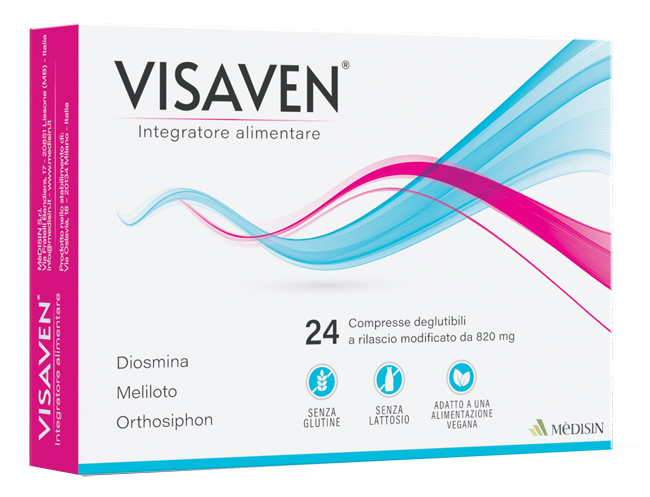 VISAVEN 24 COMPRESSE 19,2 G - dottorbianchi.it