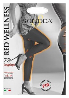 RED WELLNESS 70 LEGGINS MOKA 4L - dottorbianchi.it