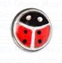 INVERNESS ORECCHINI COCCINELLA 5MM PLACCATI ORO R187C - dottorbianchi.it