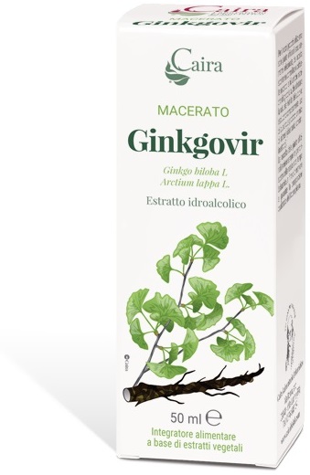 CAIRA GINKGOVIR MACERATO IDROALCOLICO GOCCE 50 ML - dottorbianchi.it