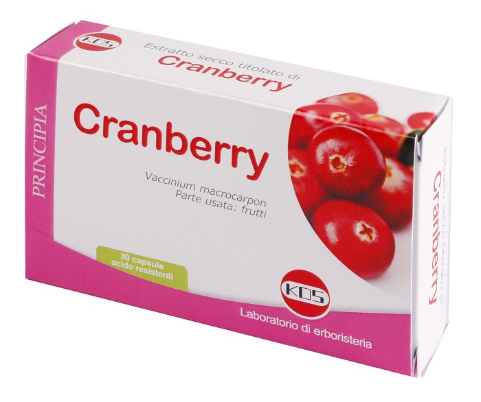 CRANBERRY ESTRATTO SECCO 30 CAPSULE - dottorbianchi.it