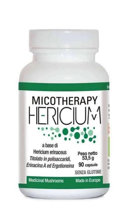 MICOTHERAPY HERICIUM 90 CAPSULE FLACONE 53,50 G - dottorbianchi.it