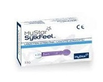 LANCETTE PUNGIDITO MYSTAR SYLKFEEL LANCETS 33 GAUGE 25 PEZZI - dottorbianchi.it