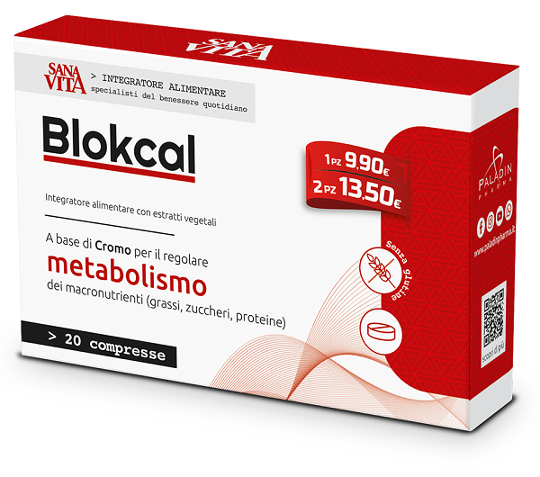 SANAVITA BLOKCAL 20 COMPRESSE - dottorbianchi.it