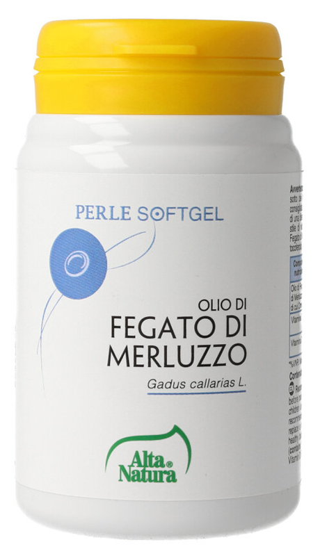 FEGATO DI MERLUZZO 100 PERLE PILLOLIERA 40 G - dottorbianchi.it
