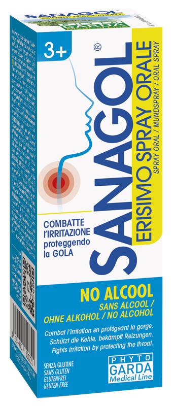 SANAGOL SPRAY ERISIMO SENZA ALCOOL 20 ML - dottorbianchi.it