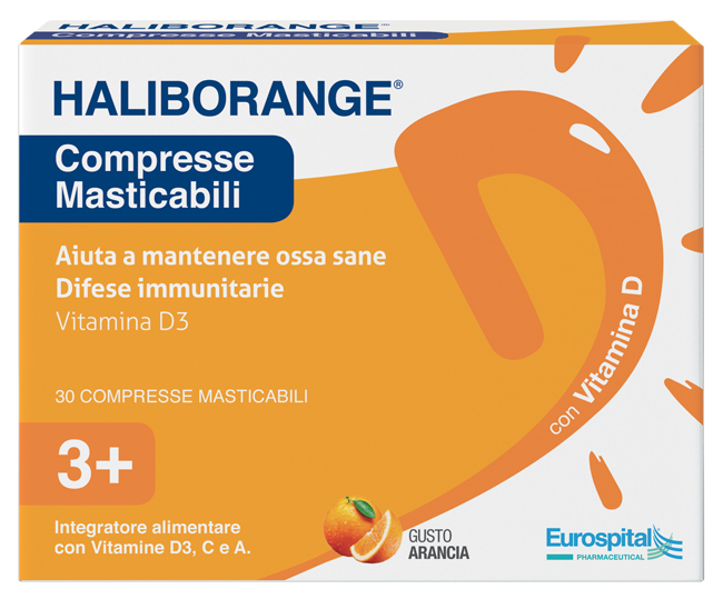 HALIBORANGE 30 COMPRESSE MASTICABILI 450MG - dottorbianchi.it