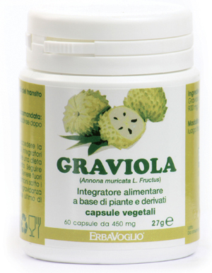 GRAVIOLA 60 CAPSULE PILLOLIERA 27 G - dottorbianchi.it