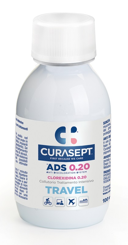 CURASEPT COLLUTORIO 0,20 ADS TRAVEL 100 ML - dottorbianchi.it