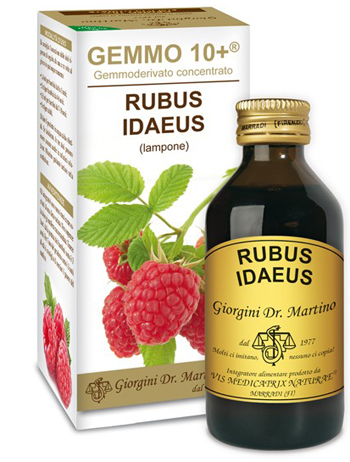 GEMMO 10+ LAMPONE LIQUIDO ANALCOLICO 100 ML - dottorbianchi.it