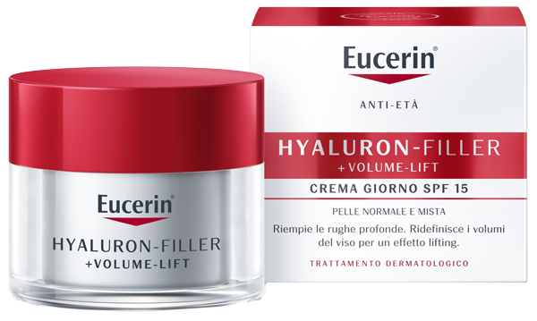 EUCERIN HYALURON FILLER VOLUME GIORNO PELLE NORMALE MISTA 50 ML - dottorbianchi.it